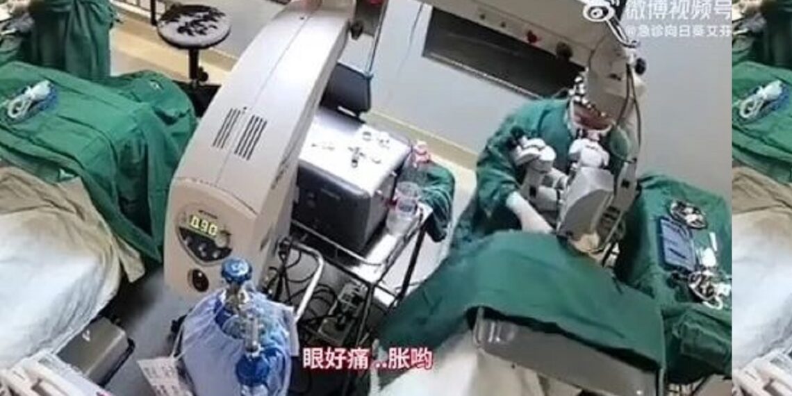 Shocking Video Showing A Doctor Punching 82-Year-Old Patient During Eye Surgery Goes Viral (WATCH)