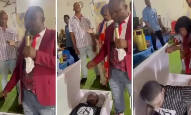 Pastor goes viral for allegedly resurrecting dead man (WATCH)