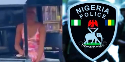 Police arrest lady in Anambra for not wearing a bra in public (WATCH VIDEO)